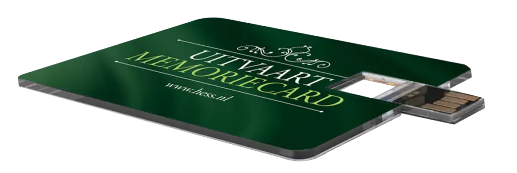 USB uitvaart memoriecard