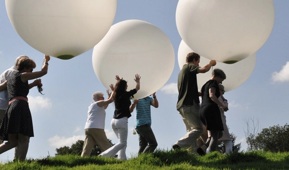 ballon verstrooien